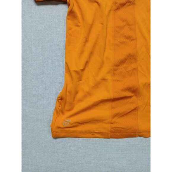 Puma Sport Lifestyle Men’s Orange Short Sleeve Golf Polo Shirt Size Large - Picture 12 of 13